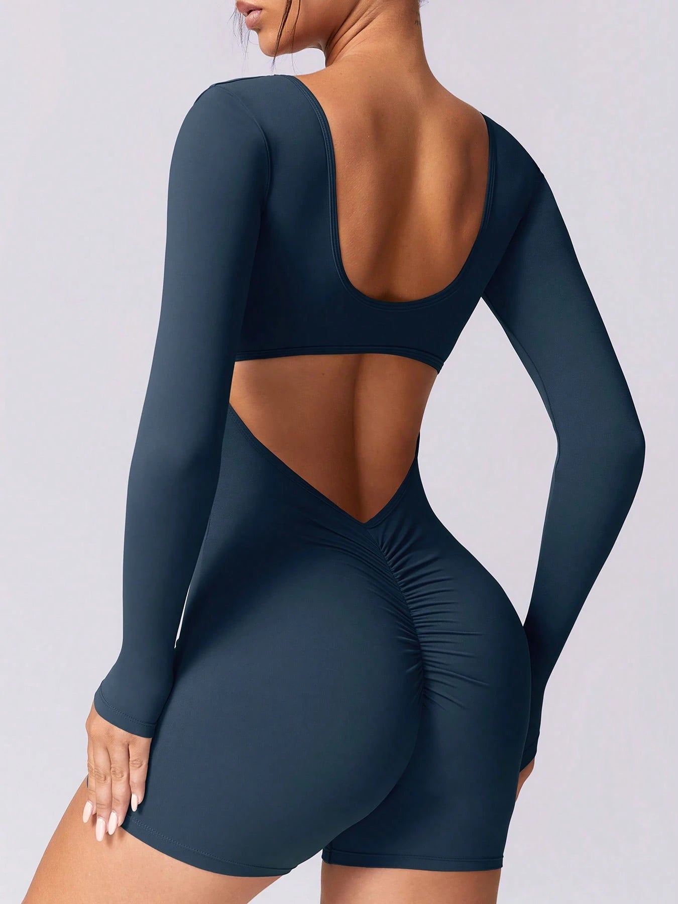 SculptFit V-Back Jumpsuit