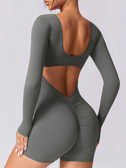 SculptFit V-Back Jumpsuit