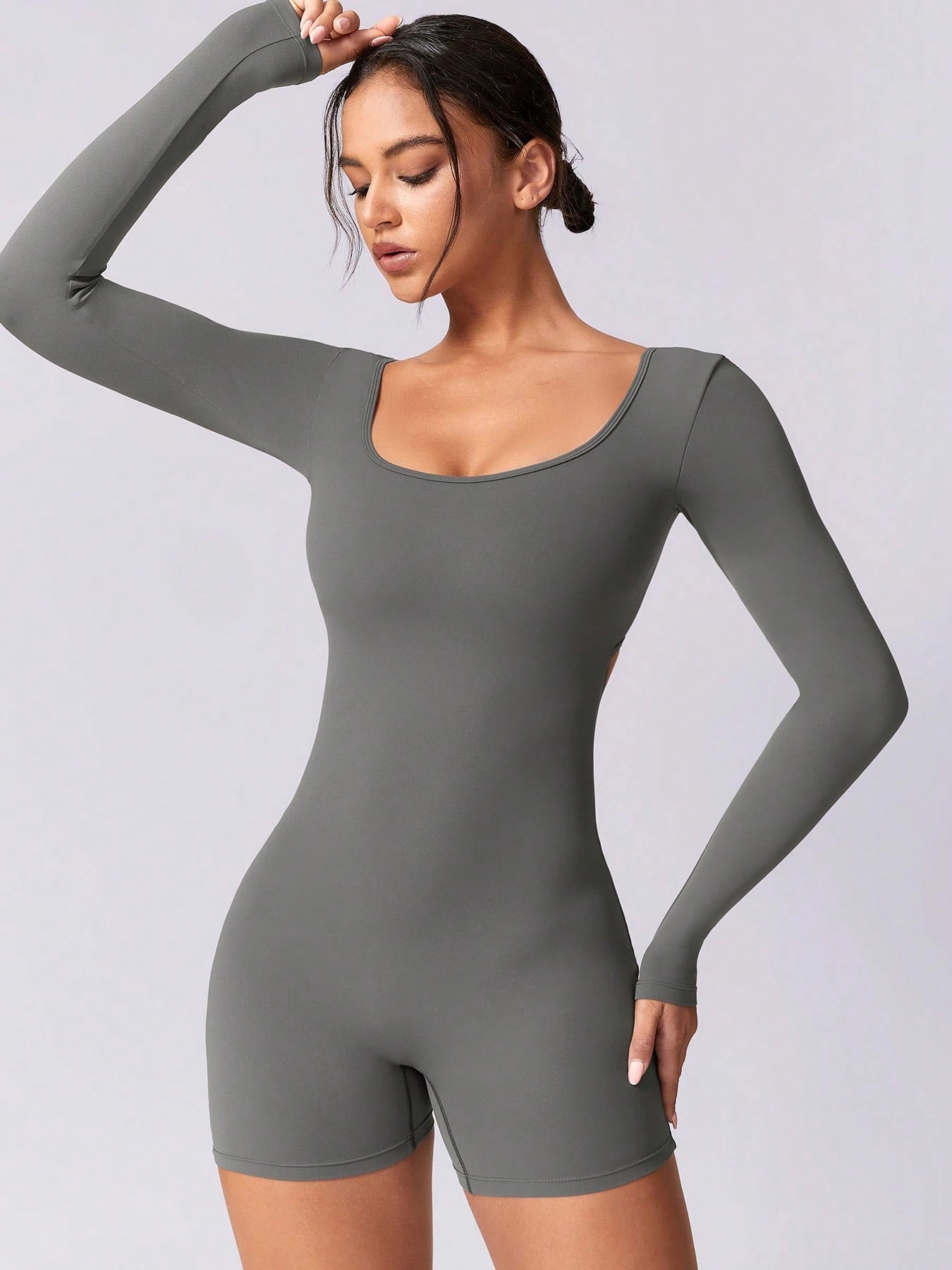 SculptFit V-Back Jumpsuit