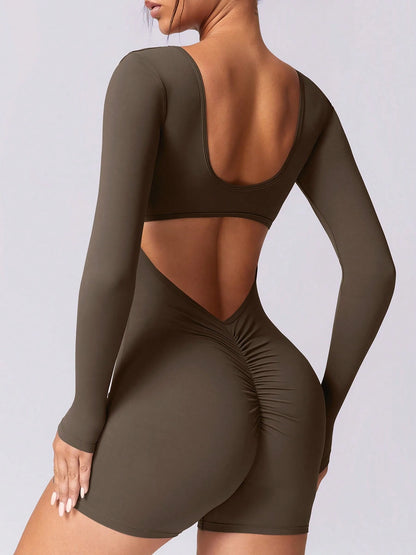 SculptFit V-Back Jumpsuit