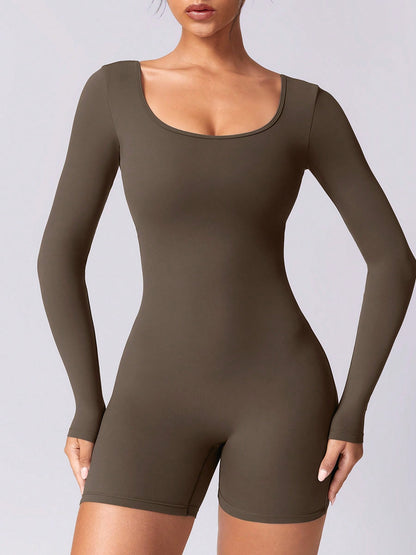 SculptFit V-Back Jumpsuit