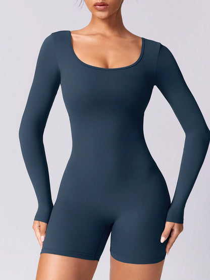 SculptFit V-Back Jumpsuit