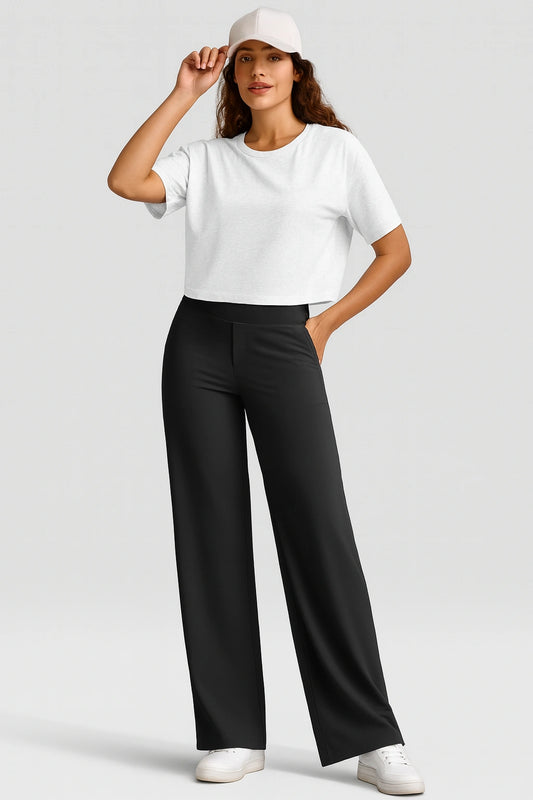 Premium Wide-Leg Comfort Yoga Pants